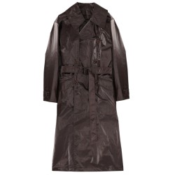 DOUBLE-BREASTED TRENCH JACKET