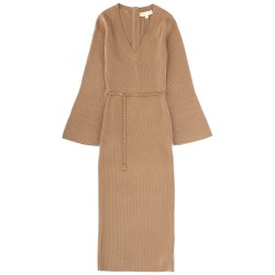 WOOL MIDI DRESS