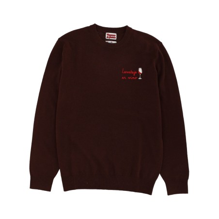 SWEATER WITH EMBROIDERY