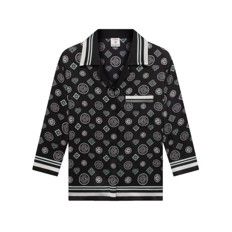 "MONOGRAM" PAJAMA SHIRT