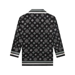 "MONOGRAM" PAJAMA SHIRT