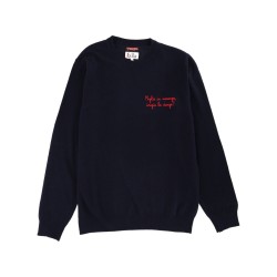 SWEATER WITH EMBROIDERY