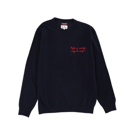 SWEATER WITH EMBROIDERY