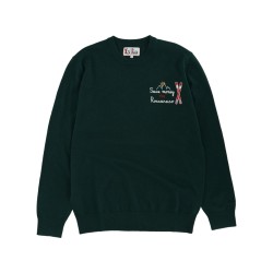 SWEATER WITH EMBROIDERY