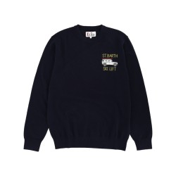 SWEATER WITH EMBROIDERY