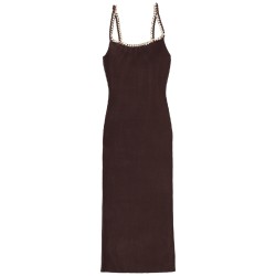 MIDI DRESS WITH CHAIN
