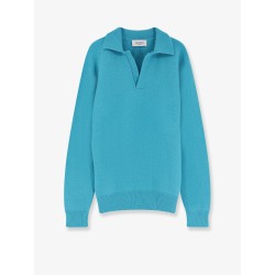 Extrafine merino wool and cashmere sweater
