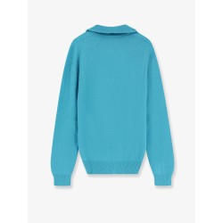 Extrafine merino wool and cashmere sweater
