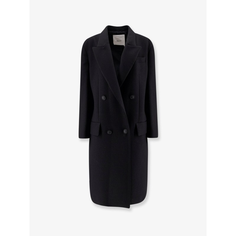 Lucugnano double-breasted coat