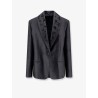 Virgin wool and silk blazer