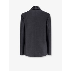 Virgin wool and silk blazer