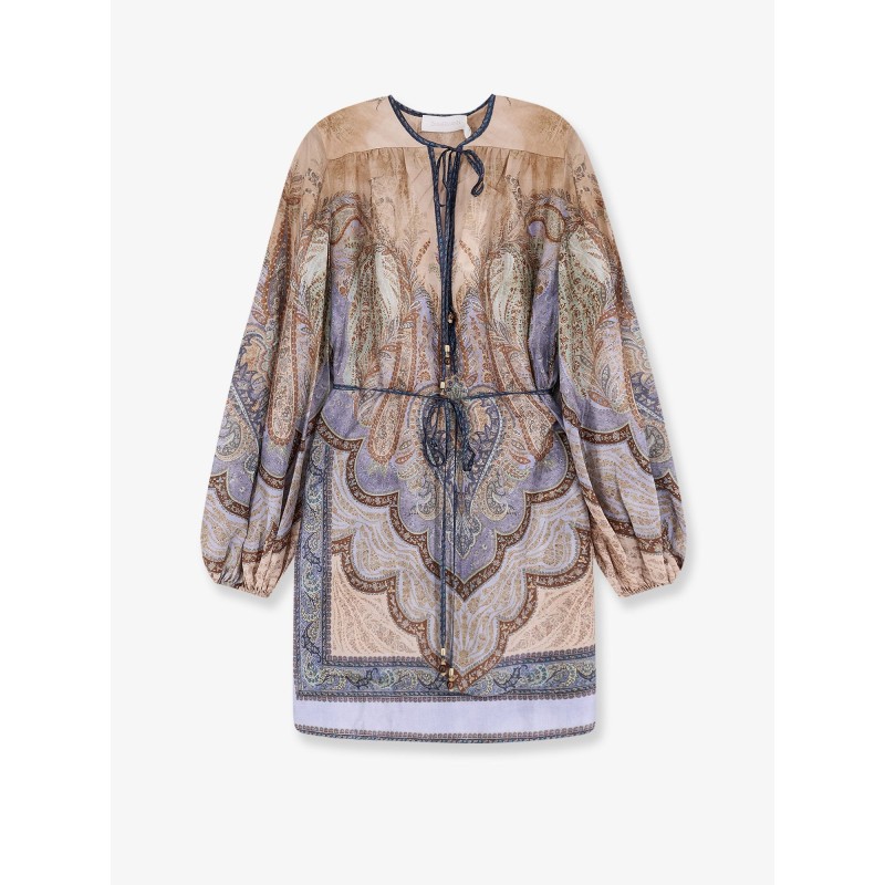 Wanderlust Tunic silk mini dress