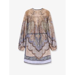 Wanderlust Tunic silk mini dress