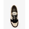 Fendi leather sneakers with suede inserts