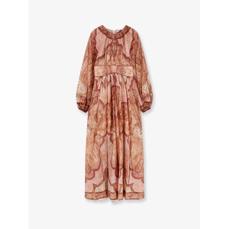 Cotton and silk blend Wanderlust long dress