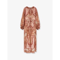 Cotton and silk blend Wanderlust long dress