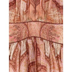 Cotton and silk blend Wanderlust long dress