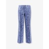 Trousers with iconic print