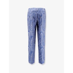 Trousers with iconic print