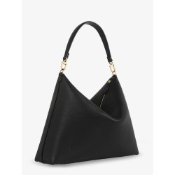 Bevel leather shoulder bag