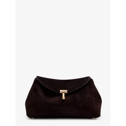 Mini T-Lock Ponyskin Clutch