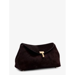 Mini T-Lock Ponyskin Clutch
