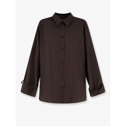 Tie-Cuff wool shirt