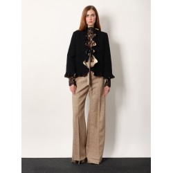 Virgin wool trousers