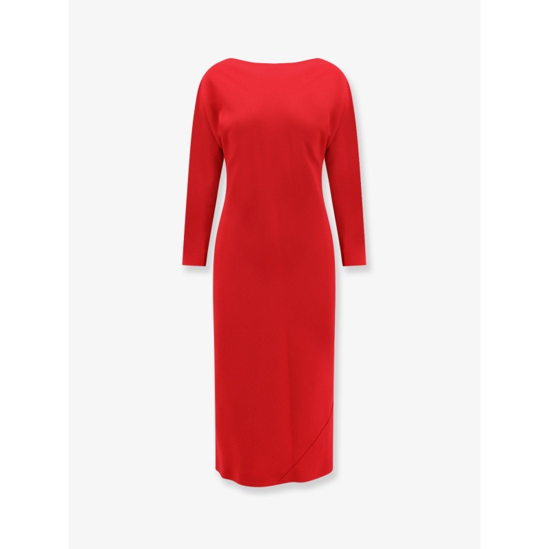 Cady stretch enver satin dress