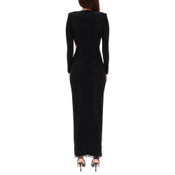 "RHINESTONES" LONG DRESS