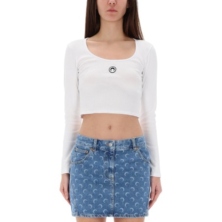 SHORT "MOON" TOP
