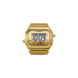 "TIMEX X MM6 T80 GOLD-TONE" RING M-L