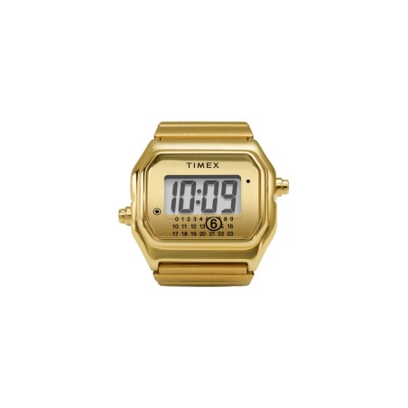 "TIMEX X MM6 T80 GOLD-TONE" RING M-L