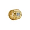 "TIMEX X MM6 T80 GOLD-TONE" RING M-L