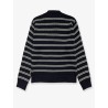 Stripe Crew cotton blend sweater