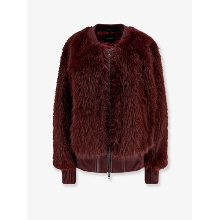 Faux fur jacket