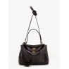 Rodeo leather shoulder bag with croco effect