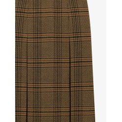 Prince of Wales certified virgin wool skirt