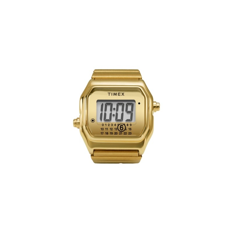 "TIMEX X MM6 T80 GOLD-TONE" RING S-M