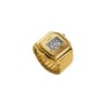 "TIMEX X MM6 T80 GOLD-TONE" RING S-M