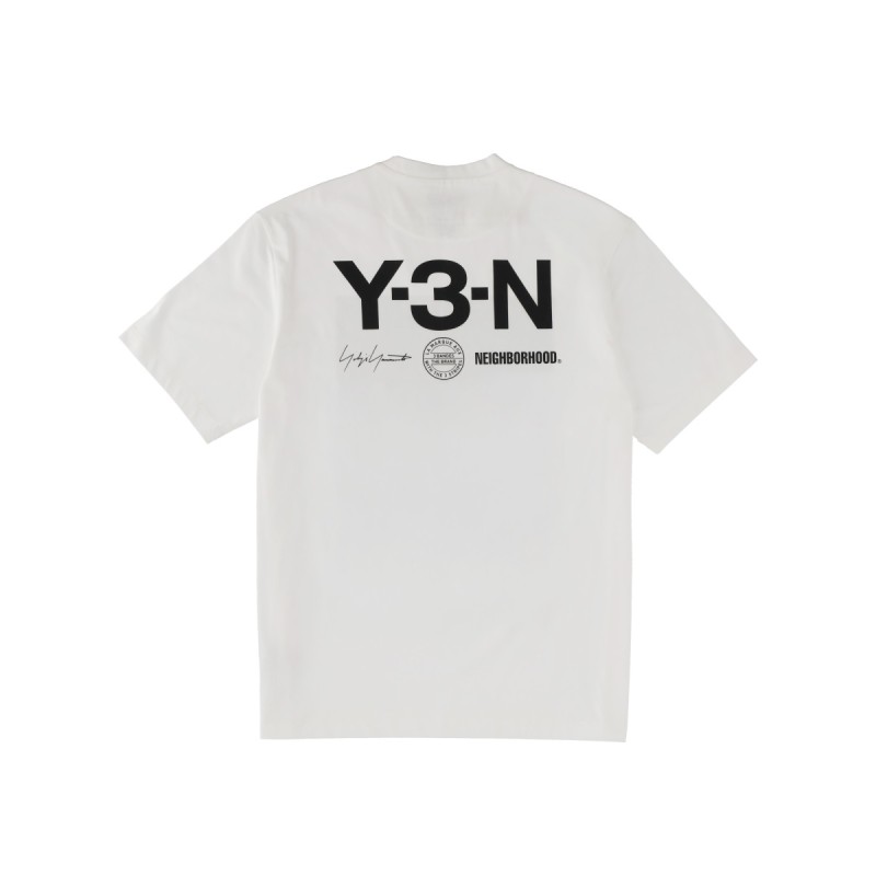 T-SHIRT WITH PRINT Y - 3 X NEIGHBORHOOD