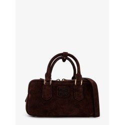 Arcadie suede shoulder bag