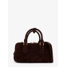 Arcadie suede shoulder bag