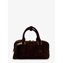 Arcadie suede shoulder bag