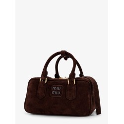 Arcadie suede shoulder bag