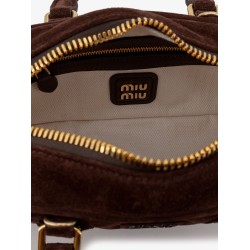 Arcadie suede shoulder bag