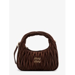 Wander matelassé suede crossbody bag