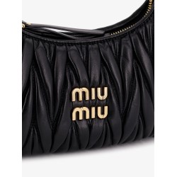 Wander matelassé leather shoulder bag