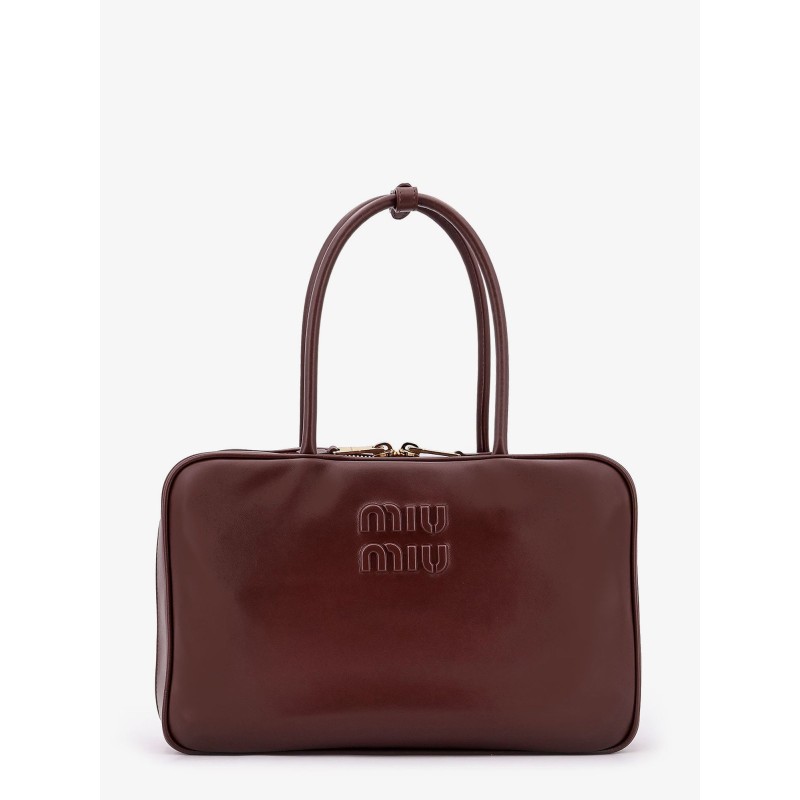 Beau leather handbag