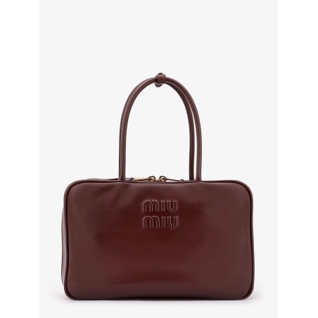 Beau leather handbag